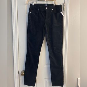 GAP corduroy black pants